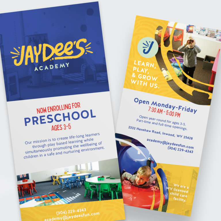 JayDess Academy Printed Brochures