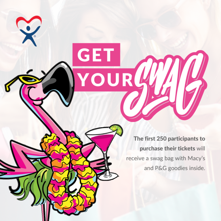 Get Your Swag  : Flamingo Fandango Fundraiser Marketing