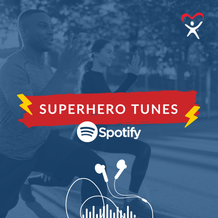 Superhero Playlist : Superhero Fundraiser Marketing