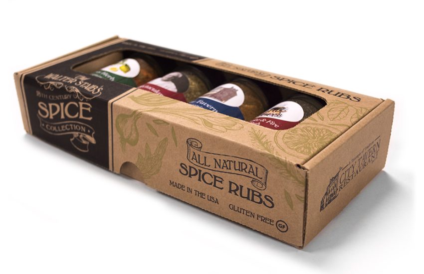 Chef Staib Spice Collection Package Design