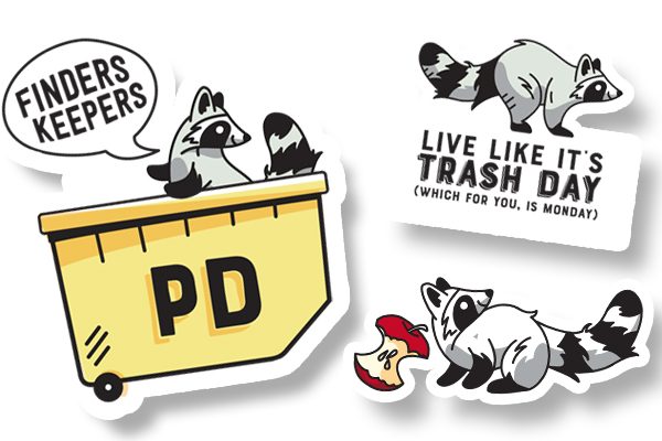 Panhandle Dumpsters Stickers