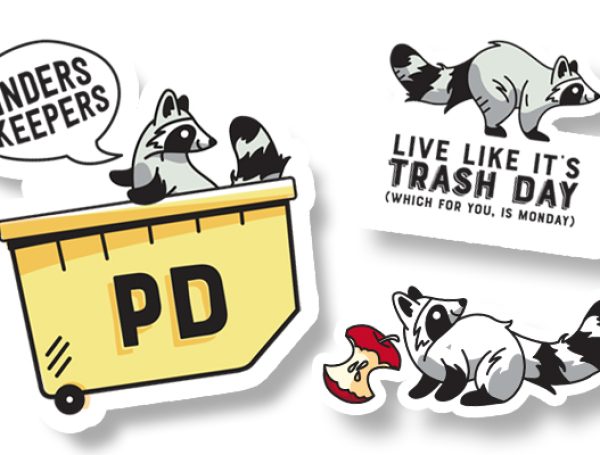 Panhandle Dumpsters Stickers